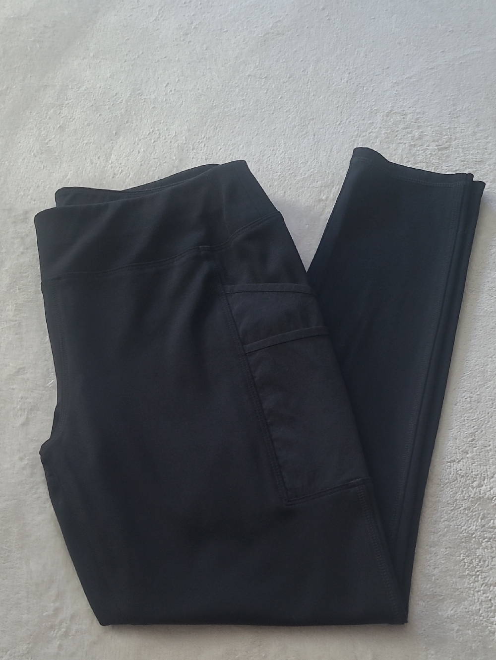 Carhartt Womens Force Fitted Utility Leggings Black L Work Pants Pockets Casual